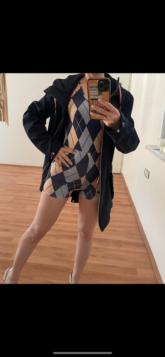 Ekoseli tulum - Görsel 2