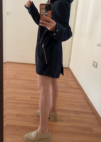 s Beden Tommy Hilfiger Fermuarlı Kadın Ceket Trençkot