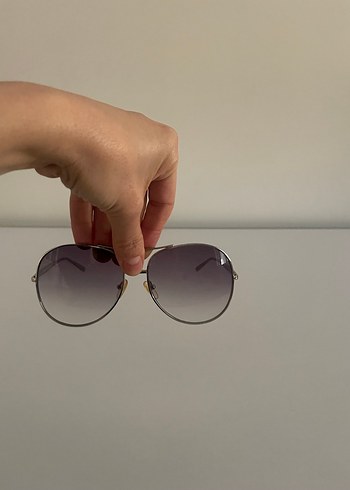 Şeffaf Detaylı Gri Kadın Gözlük - Görsel 3