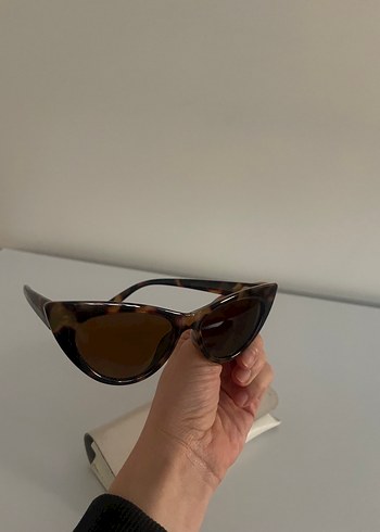 Kahverengi Şeffaf Kadın Gözlüğü - Görsel 8