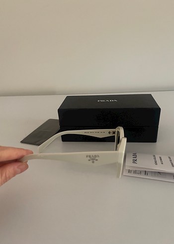 Prada Beyaz Kadın Gözlük - Görsel 7