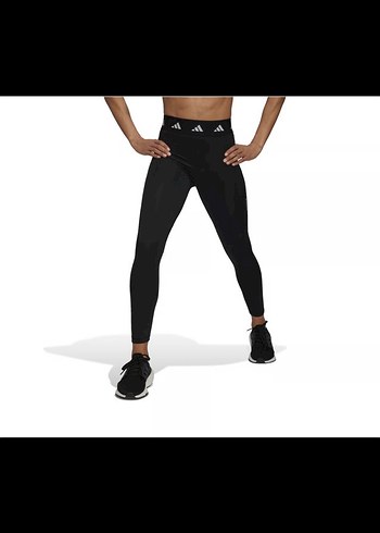 Siyah Kemerli Kadın Spor Tayt - Görsel 7