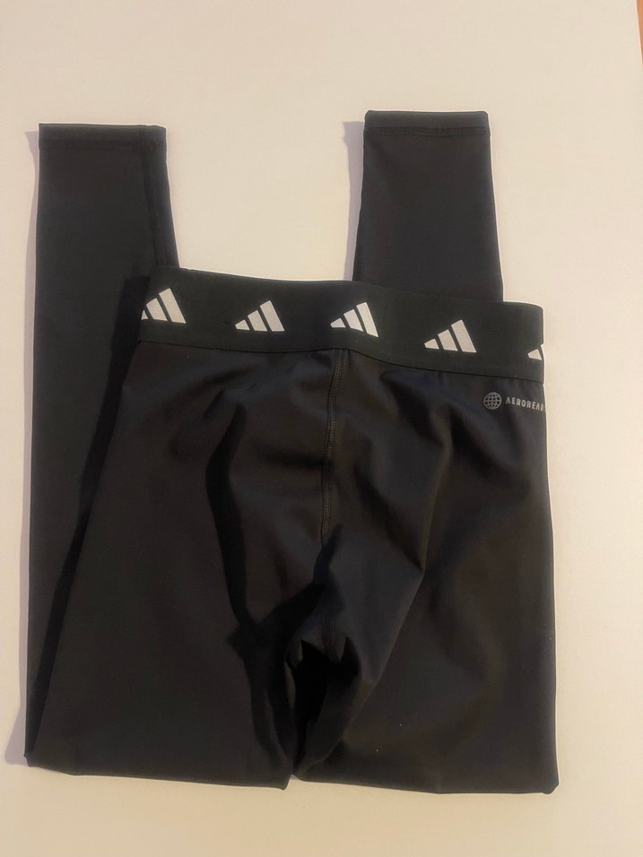 Siyah Kemerli Kadın Spor Tayt - Görsel 2