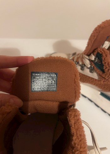 Kahverengi Kürklü Platform Topuklu Kadın Bot - Görsel 6