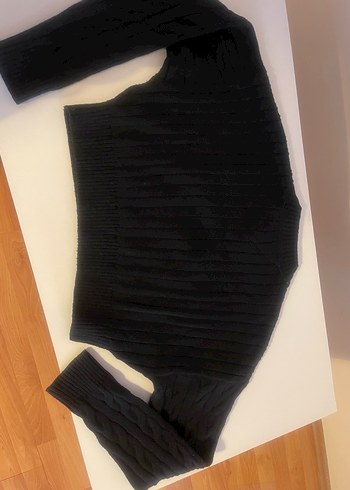 Tommy Jeans Siyah Örgü Kadın Kazak - Görsel 6