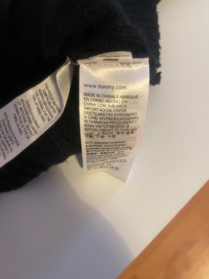 Tommy Jeans Siyah Örgü Kadın Kazak - Görsel 4