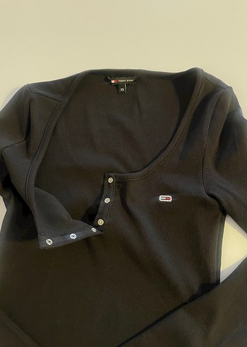 Tommy Hilfiger Uzun Kollu Tişört - Görsel 2