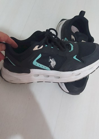 U.S Polo Assn. U.S. Polo Assn. Siyah Kadın Spor Ayakkabısı