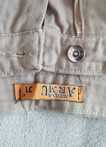 42 Beden camel Renk Mom jean 