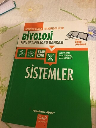 ayt fizik çap sistemler fasikülü