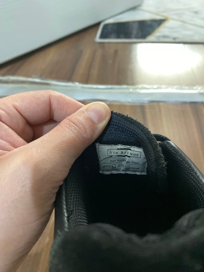 Siyah Kadın Spor Ayakkabı - Görsel 5