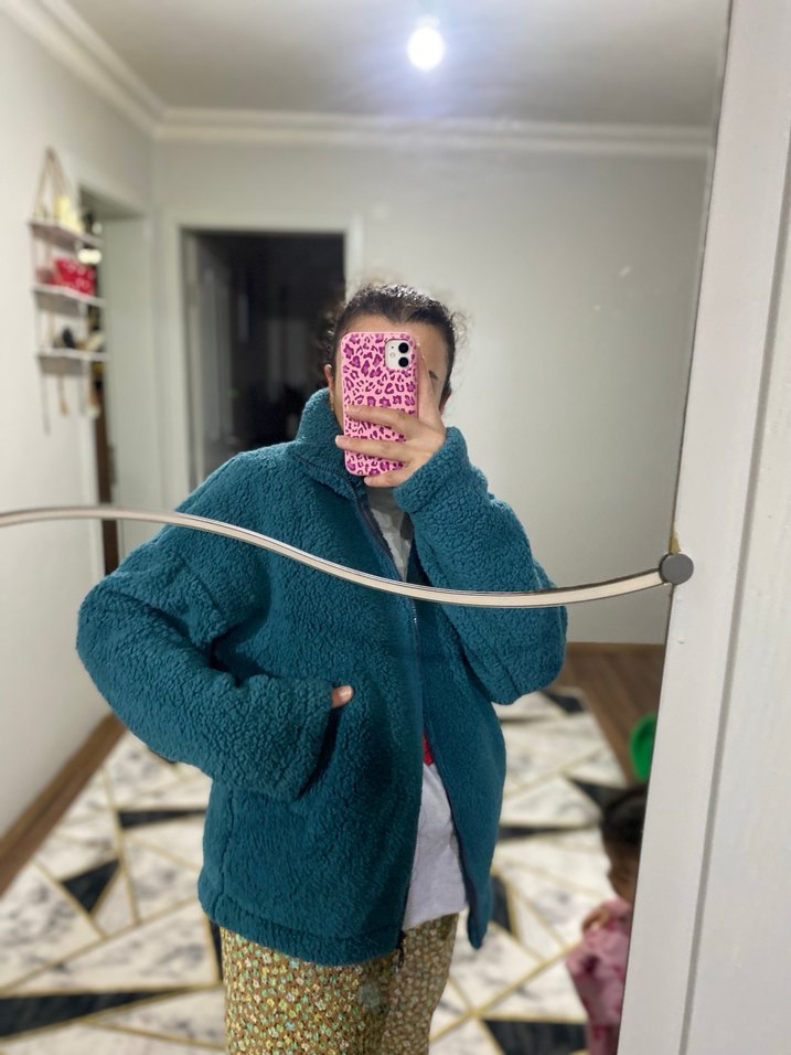 Peluş mont - Görsel 2