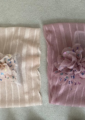 Nakışlı Fiyonk Detaylı Çocuk Saç Bantları - Görsel 3