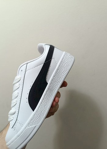 Puma Beyaz Spor  Sneakers - Görsel 4
