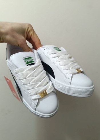 Puma Beyaz Spor  Sneakers - Görsel 2