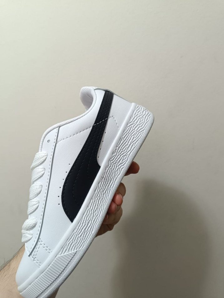 Puma Beyaz Spor  Sneakers - Görsel 4