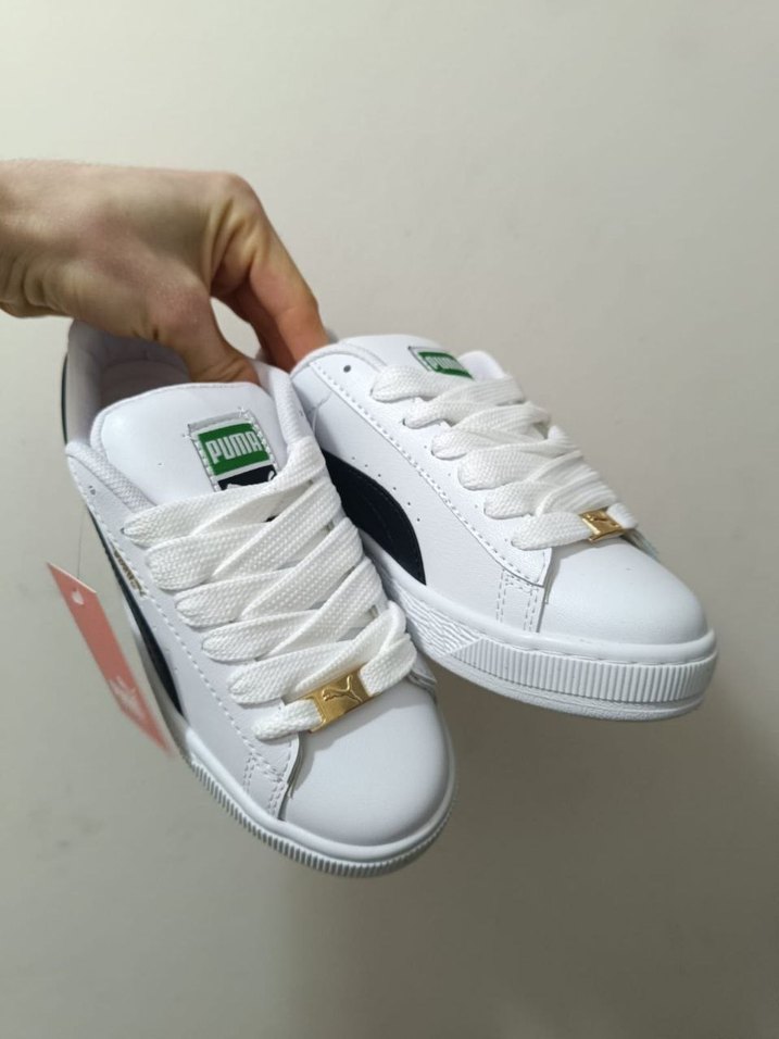 Puma Beyaz Spor  Sneakers - Görsel 2