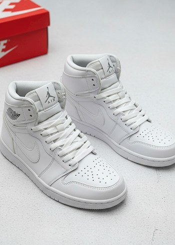 Beyaz Nike Erkek Spor Ayakkabı - Görsel 3