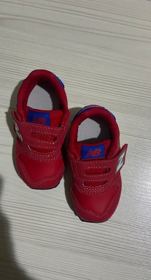 Kız Çocuk Kırmızı Cırt Cırtlı Spor Ayakkabı - Görsel 2