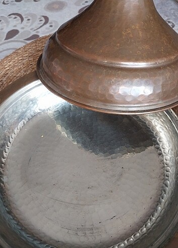 Beden çeşitli Renk Vintage kapaklı bakır kap