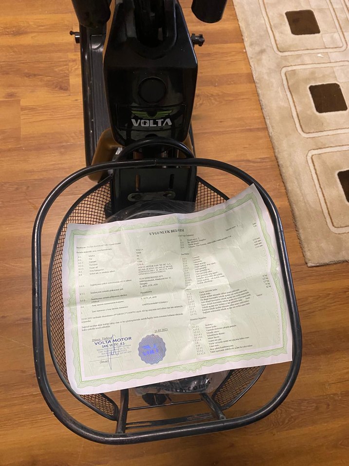 Volta Elektrikli Bisiklet - Görsel 5