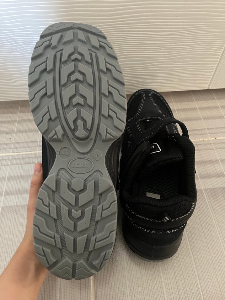 46 NUMARA ERKEK İŞ AYAKKABISI DEMİR UÇLU - Görsel 4