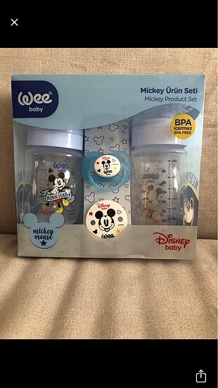Disney biberon set