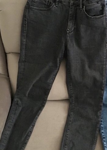 xs Beden gri Renk Gri Kadın Denim Skinny Jean