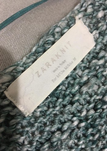 Zara V Yaka Örgü Kadın Kazak