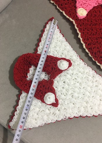 Renkli Kırmızı Banyo Süngeri Seti - Görsel 5