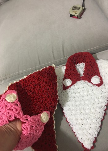 Renkli Kırmızı Banyo Süngeri Seti - Görsel 8