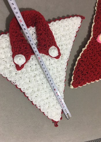 Renkli Kırmızı Banyo Süngeri Seti - Görsel 2