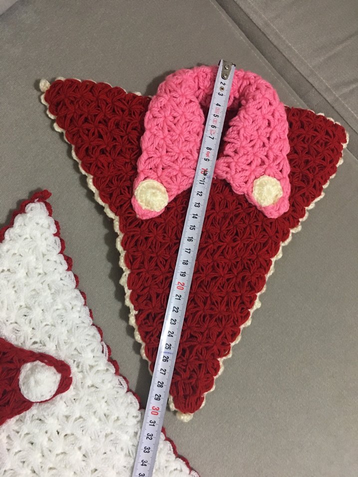 Renkli Kırmızı Banyo Süngeri Seti - Görsel 3