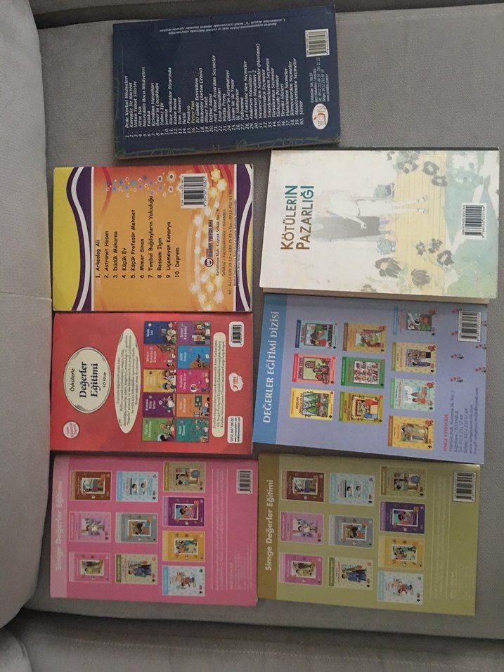 6 adet Eğitici ve Eğlenceli Çocuk kitaplar - Görsel 3