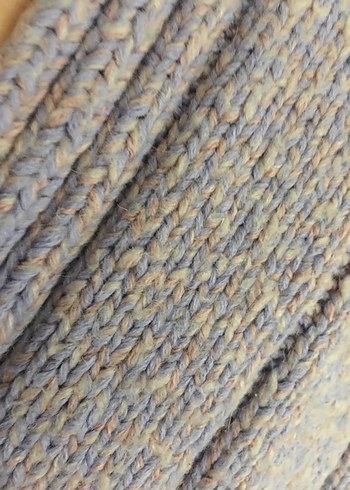 El örgüsü kalın Yelek lila pembe - Görsel 10