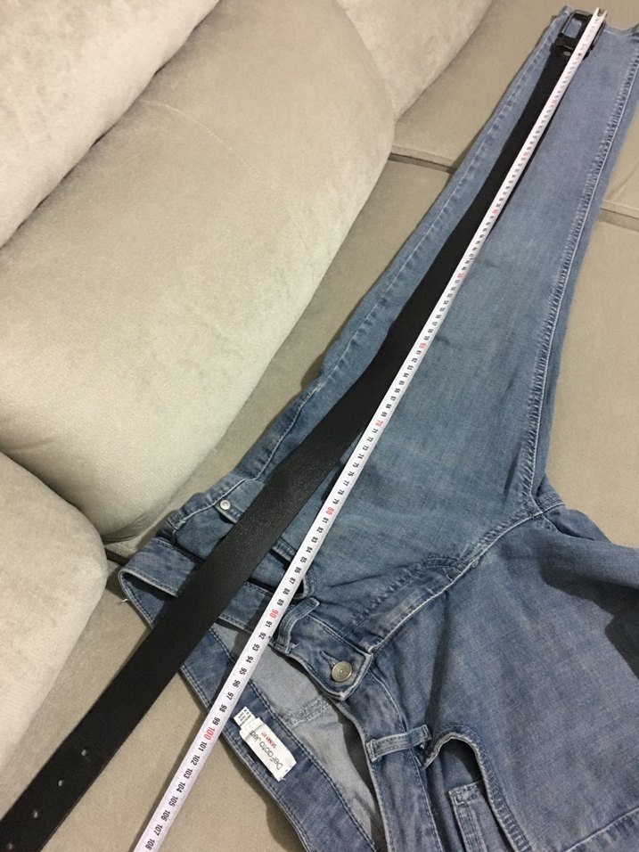 Esnek dar Kesim Kot Pantolon - Görsel 5