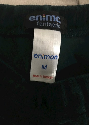 Koyu yeşil kadife koyu lacivert pamuklu - Görsel 5