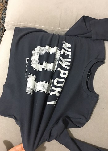 Etiket oranı mevcut kalın esnek Sweatshirt - Görsel 3