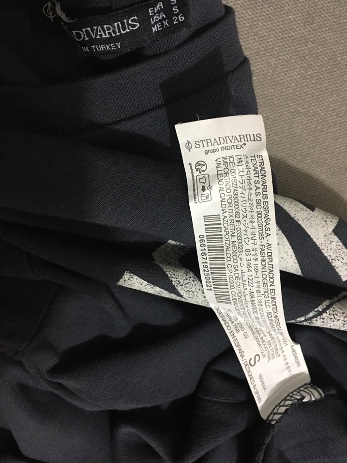 Etiket oranı mevcut kalın esnek Sweatshirt - Görsel 2