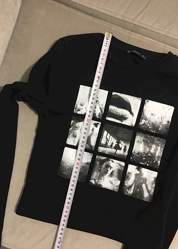 Kalın esnek detaylar fotoğraflarda Siyah Baskılı - Görsel 3