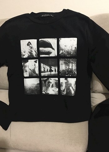 Kalın esnek detaylar fotoğraflarda Siyah Baskılı - Görsel 2