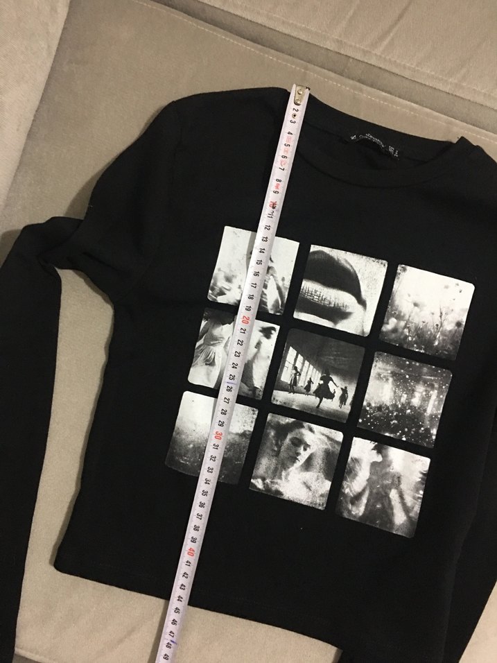 Kalın esnek detaylar fotoğraflarda Siyah Baskılı - Görsel 3