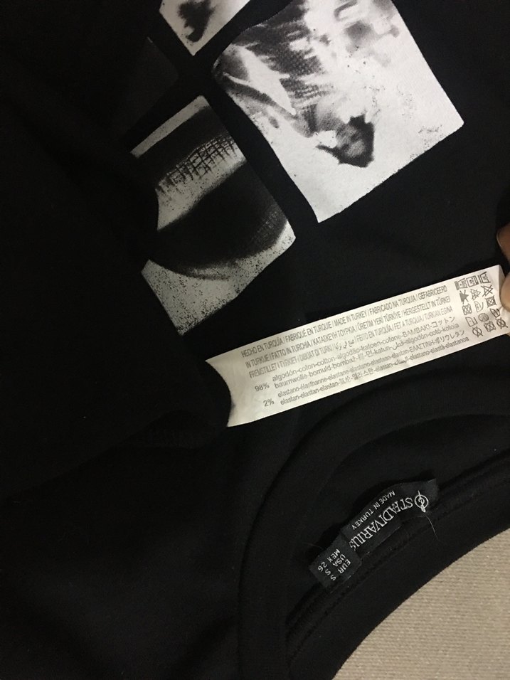 Kalın esnek detaylar fotoğraflarda Siyah Baskılı - Görsel 5