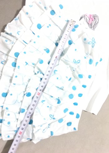 Beyaz Puantiyeli Kız Çocuk Etek - Görsel 4