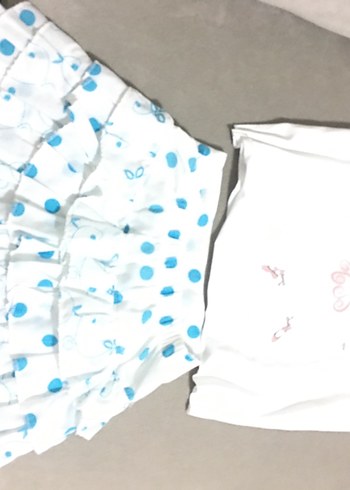 Beyaz Puantiyeli Kız Çocuk Etek - Görsel 8