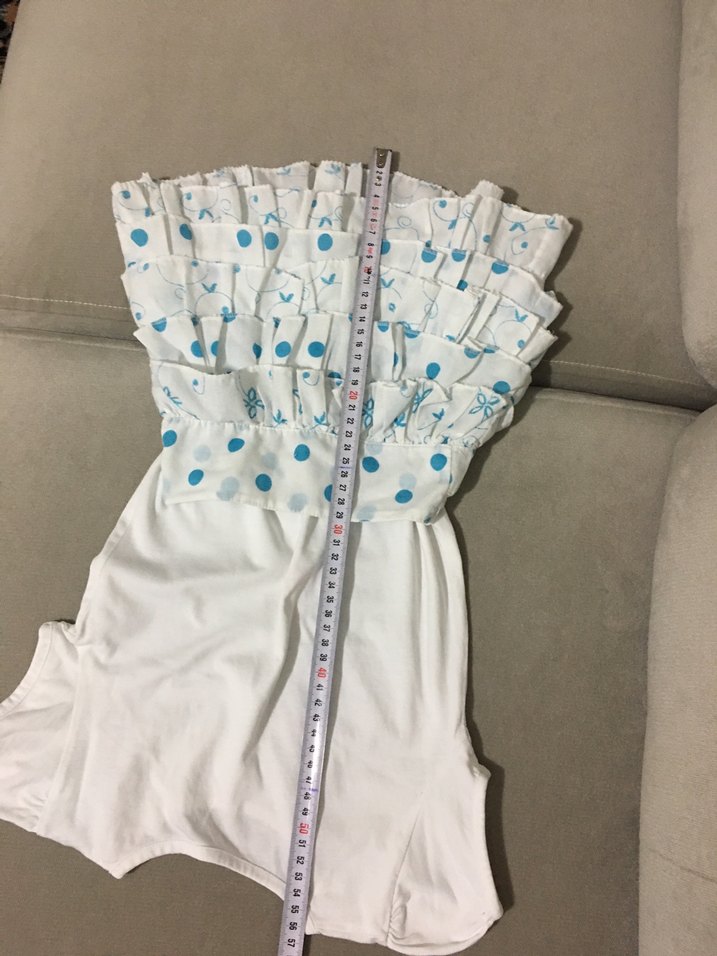 Beyaz Puantiyeli Kız Çocuk Etek - Görsel 2