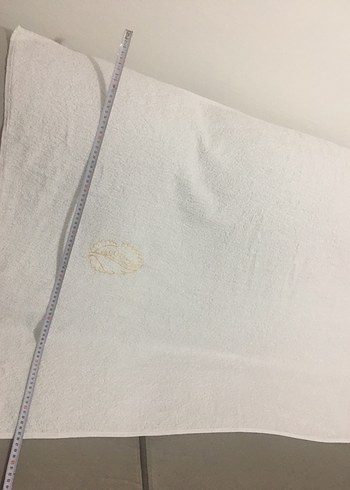 150/60 cm gramajlı çift taraf emici Beyaz Havlu - Görsel 2