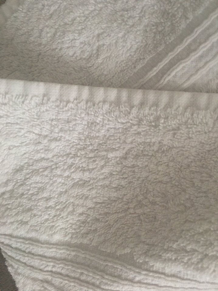 150/60 cm gramajlı çift taraf emici Beyaz Havlu - Görsel 3