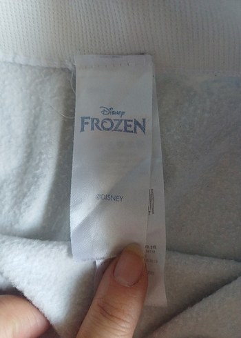 Kız Çocuk Mavi Baskılı Tayt - Görsel 3