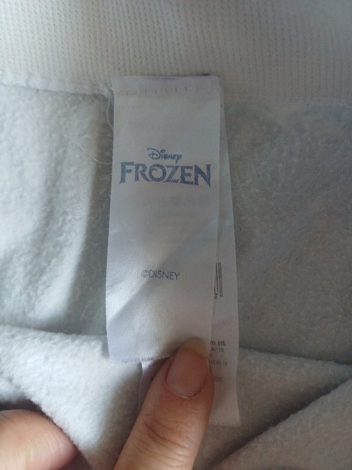 Kız Çocuk Mavi Baskılı Tayt - Görsel 3